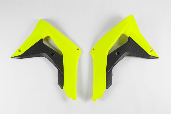 Radiator Covers neon yellow for Honda CRF 250 R - CRF 450 R - CRF 250 RX ENDURO - CRF 250 RX ENDURO SPECIAL - CRF 300 RX END...